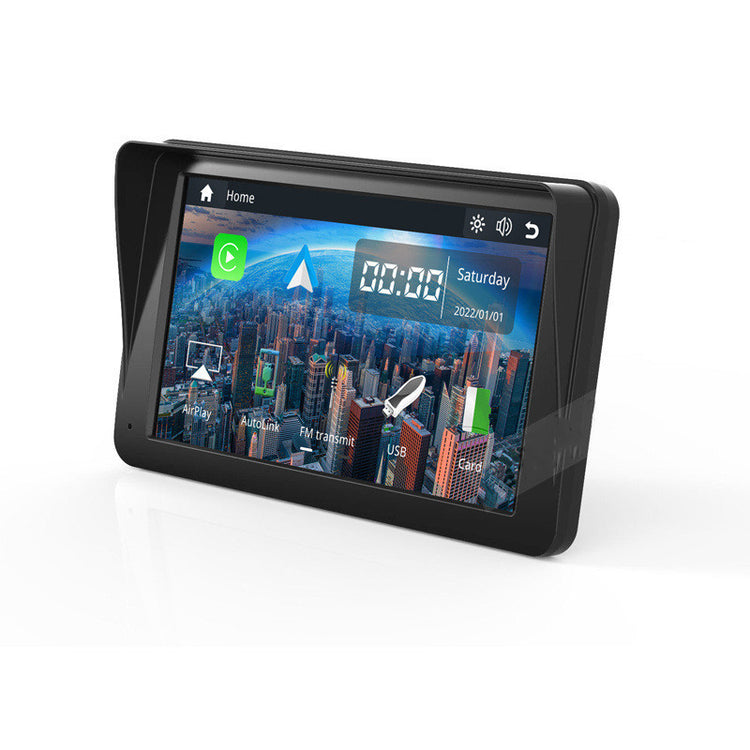 a black electronic device with a screen