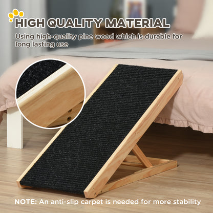 Elevated Dog Ramp for Bed