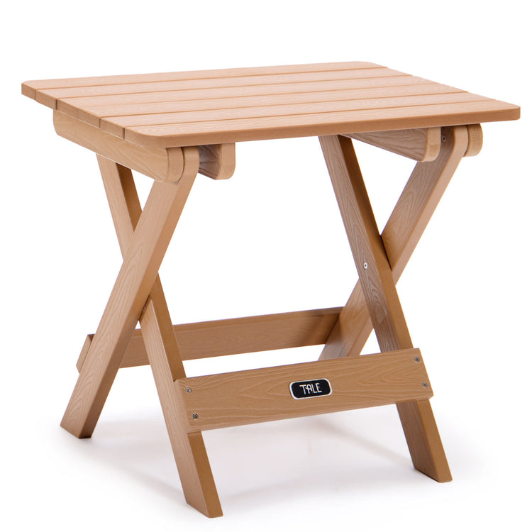 a wooden table with a white background