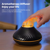 Volcanic Flame Aroma Diffuser and Humidifier
