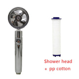 360° Rotating High-Pressure Shower Head