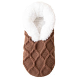 Unisex Plush Non-Slip Thermal Slipper Socks