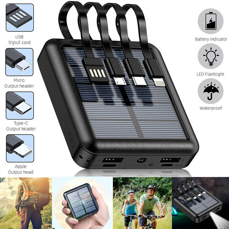 a solar panel with wires attached to it