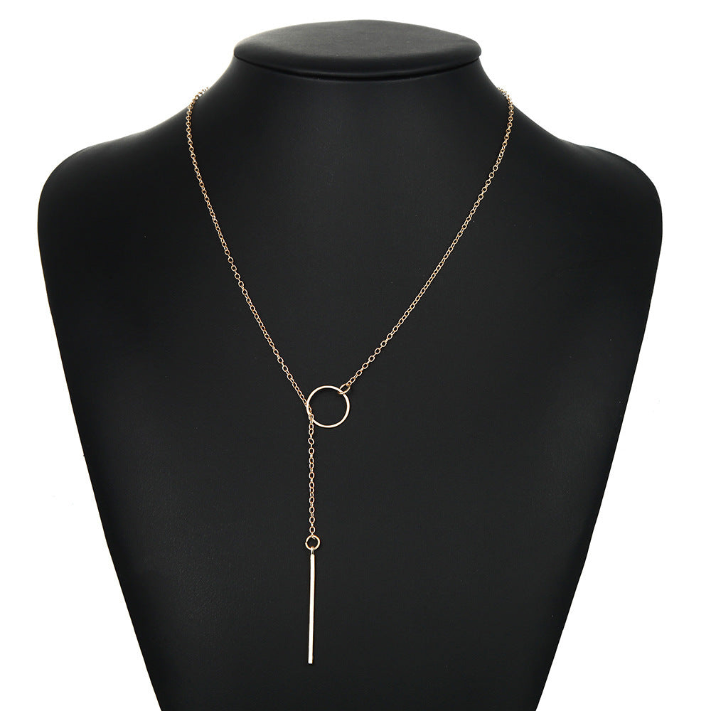 a necklace on a mannequin