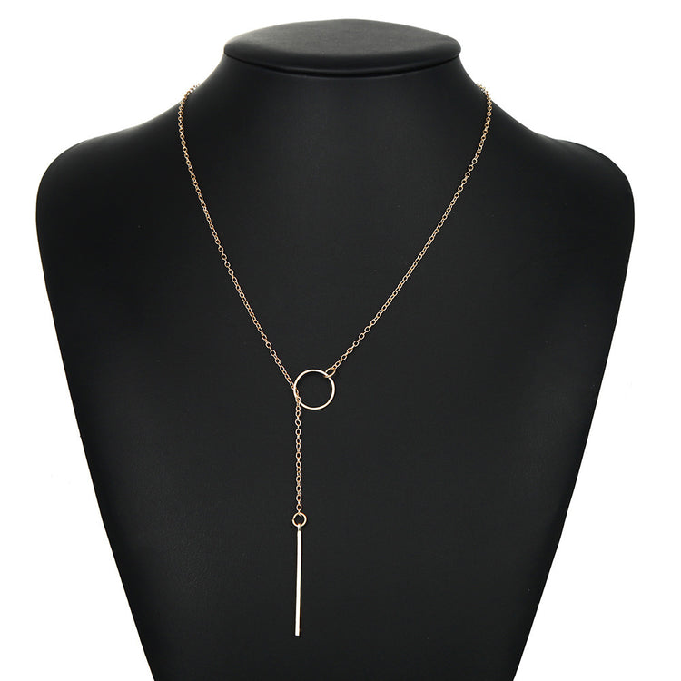 a necklace on a mannequin
