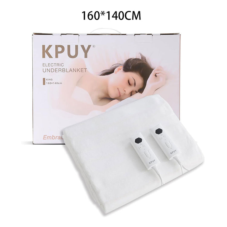 a blanket with two wires on it