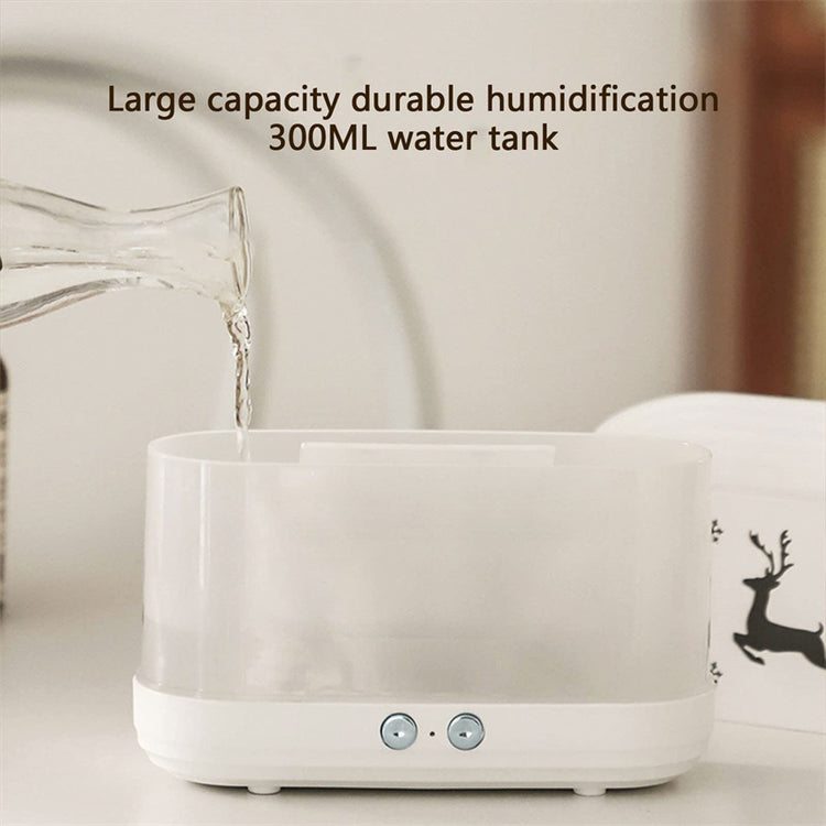 a liquid being poured into a humidifier