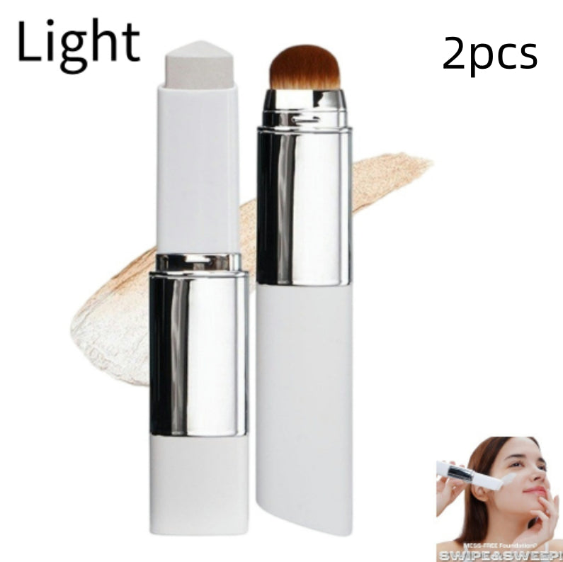 Blanc Cover Cream Stick V Foundation Removable Brush