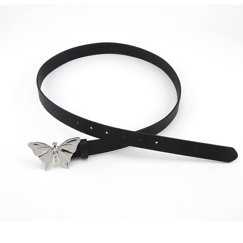 a black belt with a silver buckle