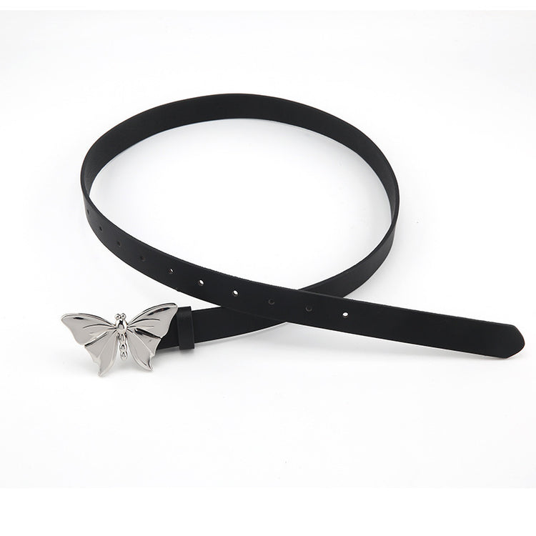 a black belt with a silver buckle