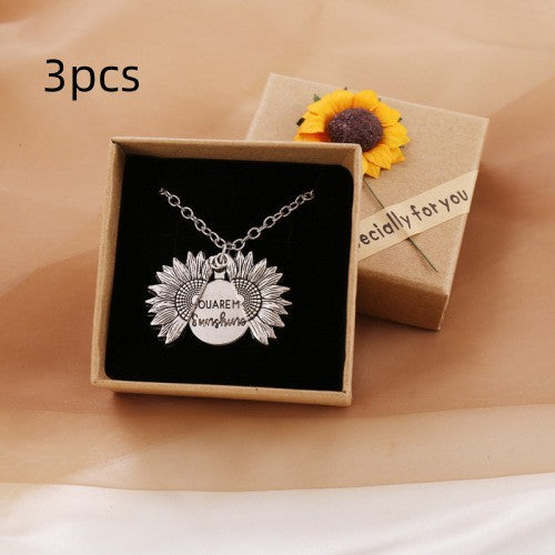 a necklace in a box