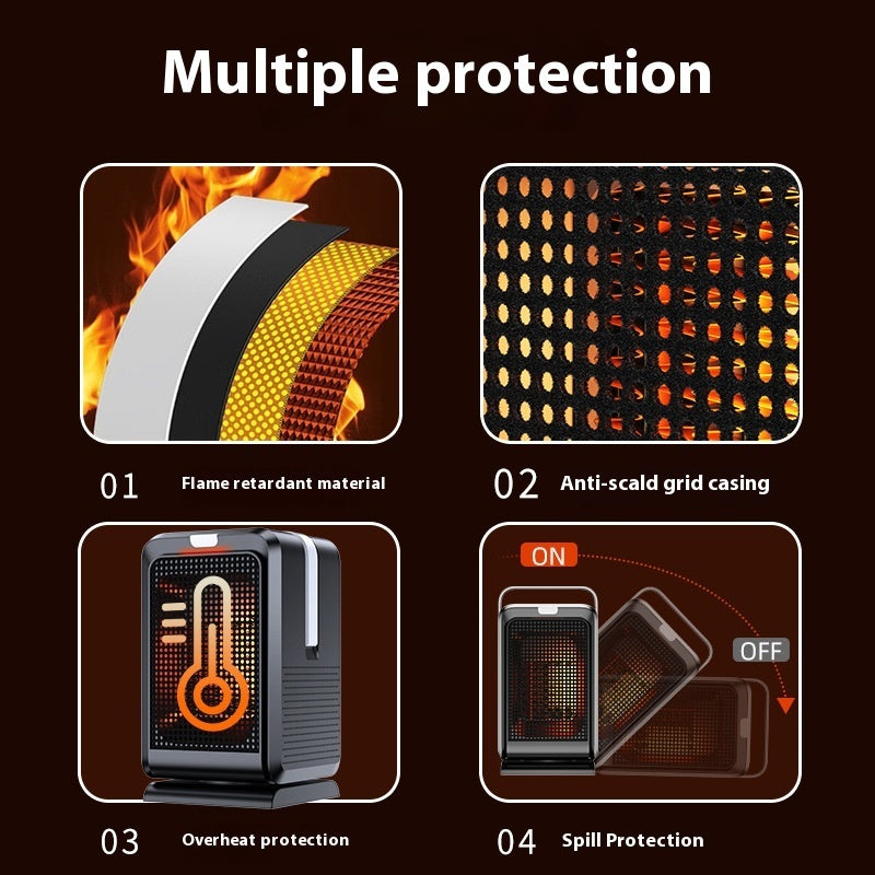 a multiple protection system with different types of material