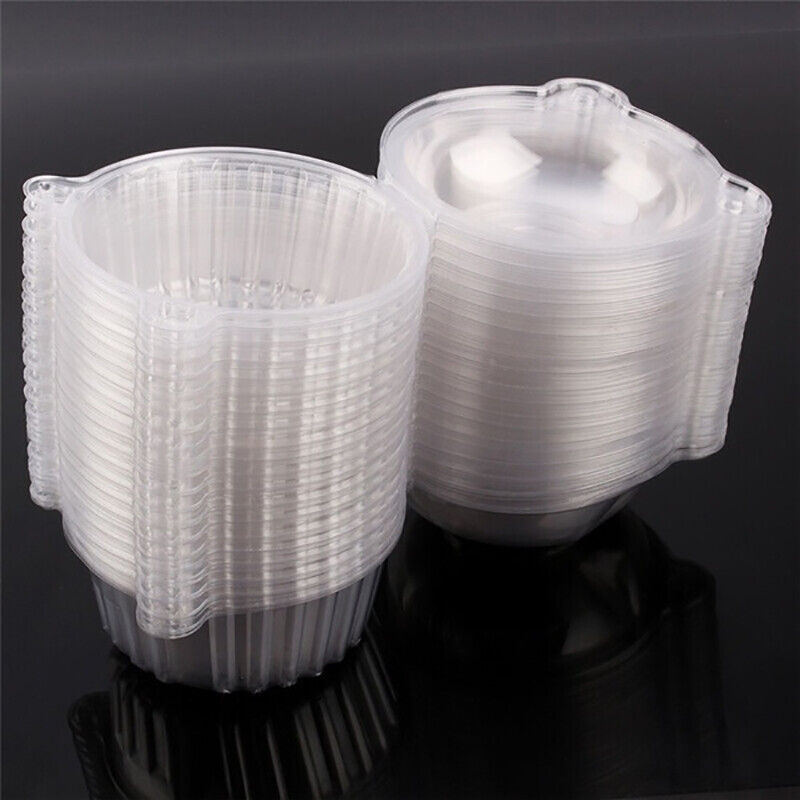 a stack of plastic containers