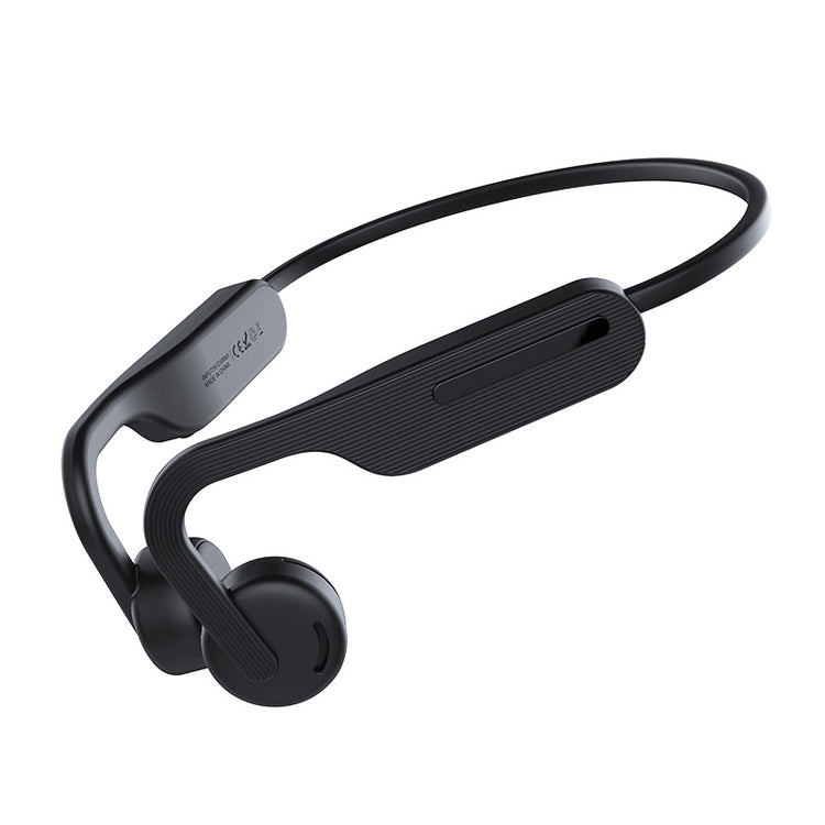 a black headphones with a cable
