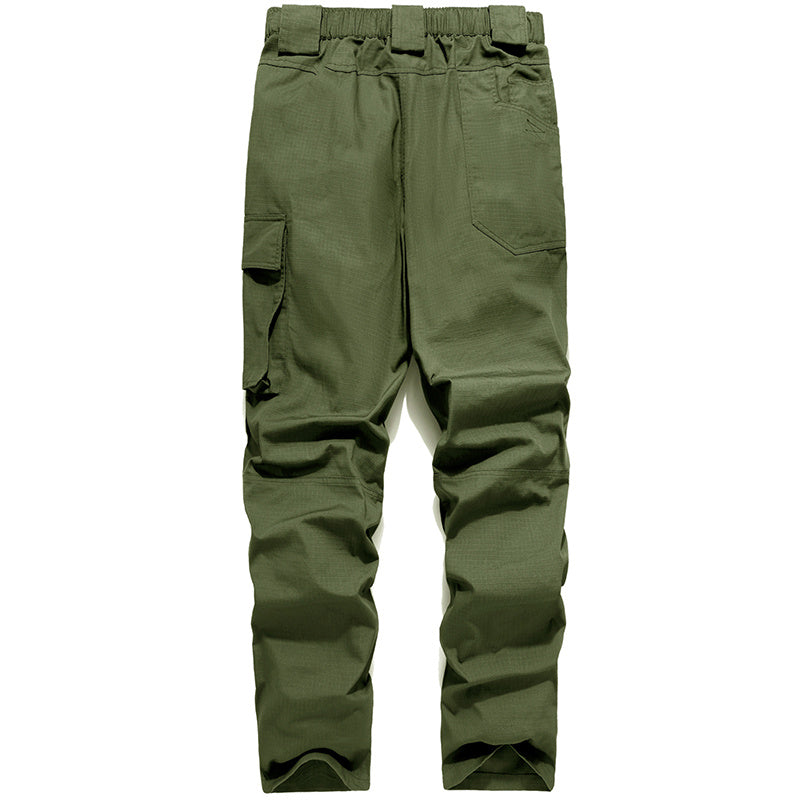 a pair of green pants