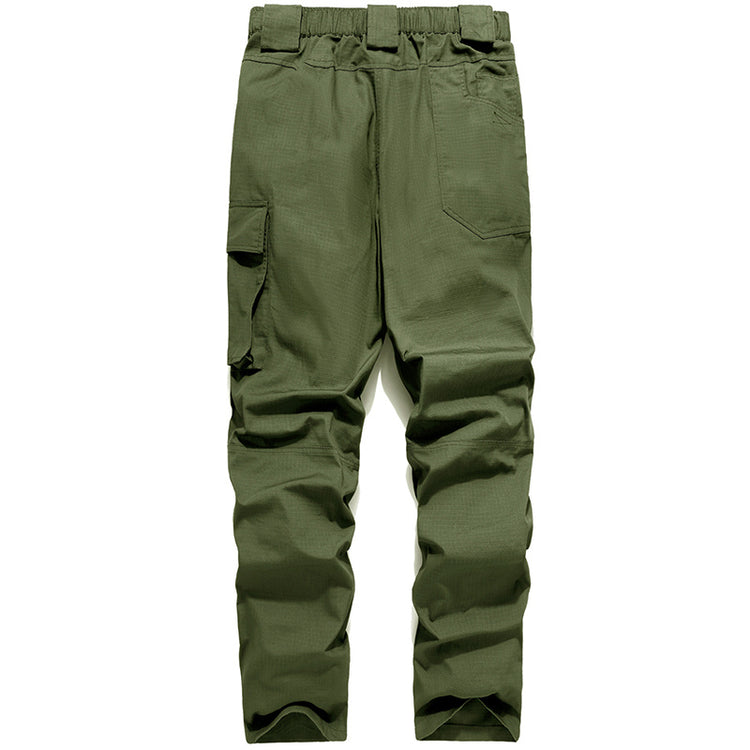 a pair of green pants