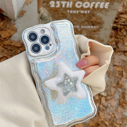Plush Star Holder Phone Case