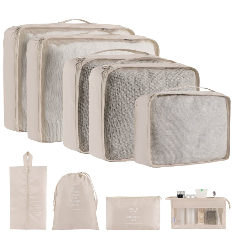 a group of bags and bags