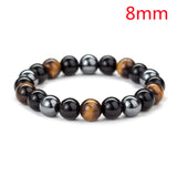 Natural Tiger's Eye Stone Bracelet