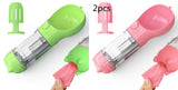 3-in-1 Portable Dog Water Bottle with Bowl and Waste Bag Storage