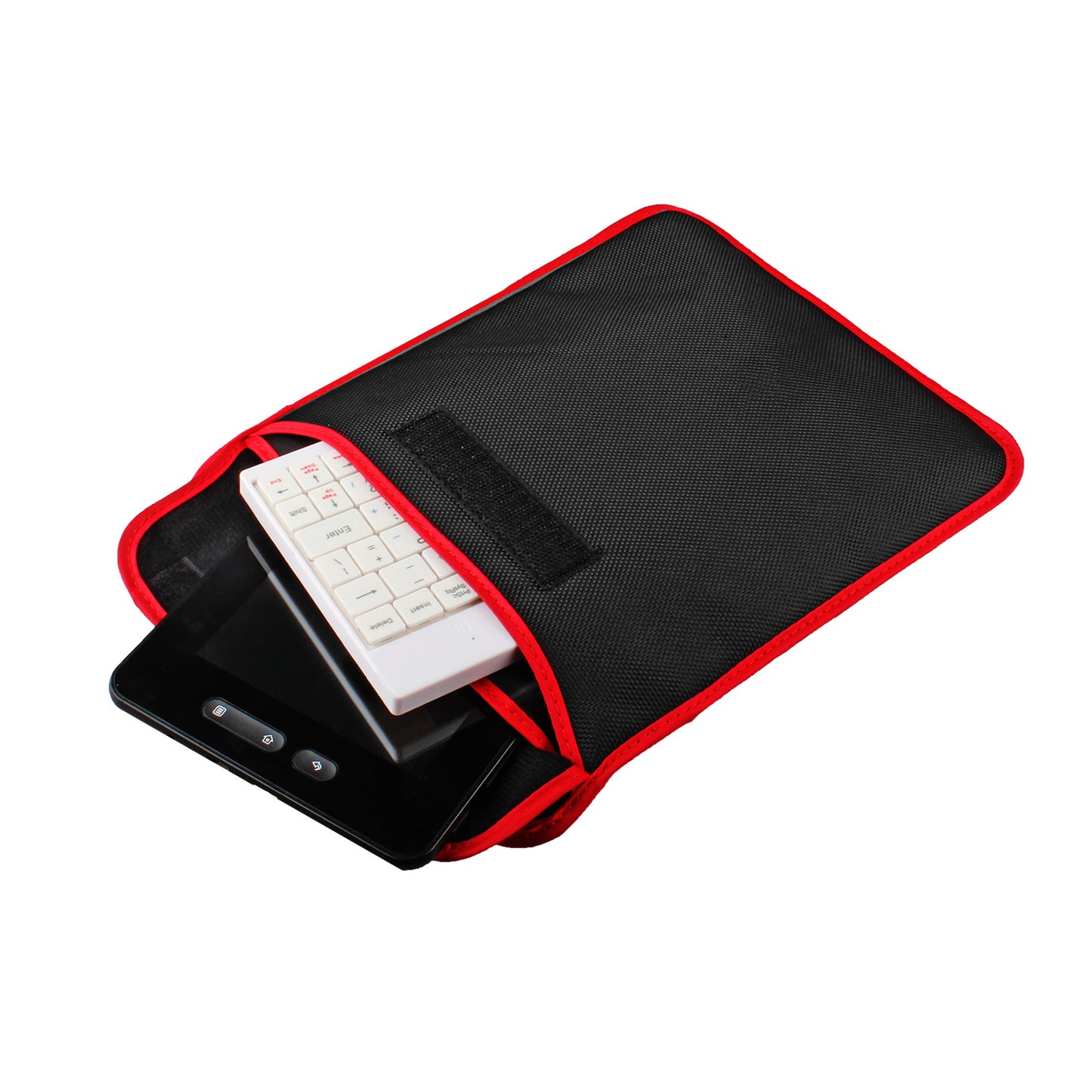 80 Keys Wired Keyboard Mini USB Connector Keyboard Portable Durable Keyboard With Carry Bag Tablet Stand For Android Window Tablet