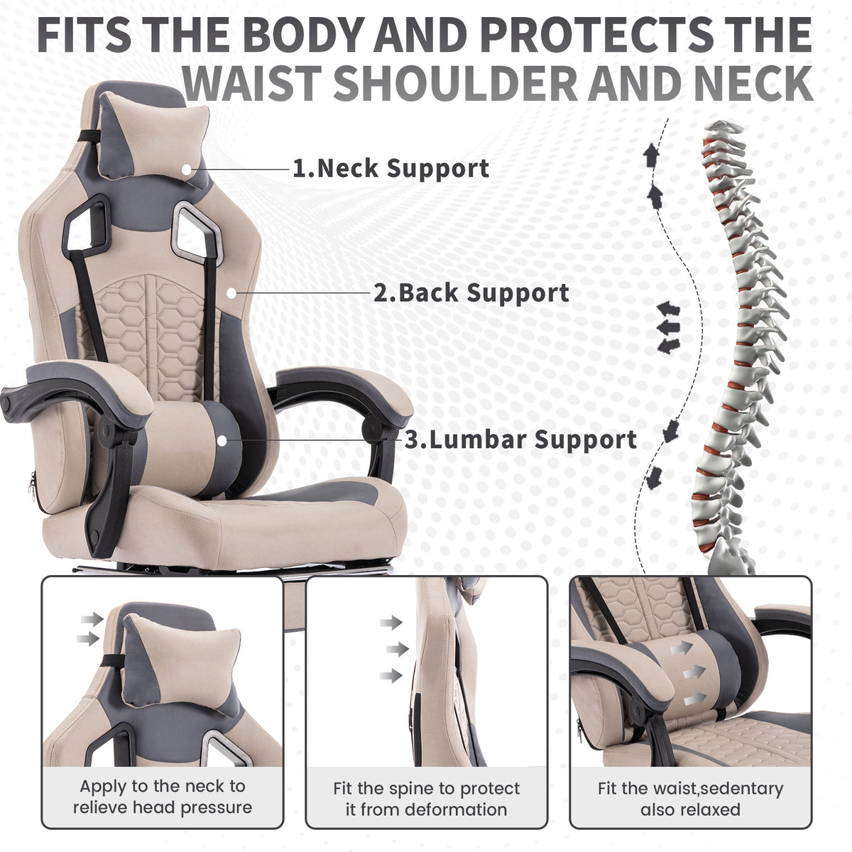 a chair with instructions on it