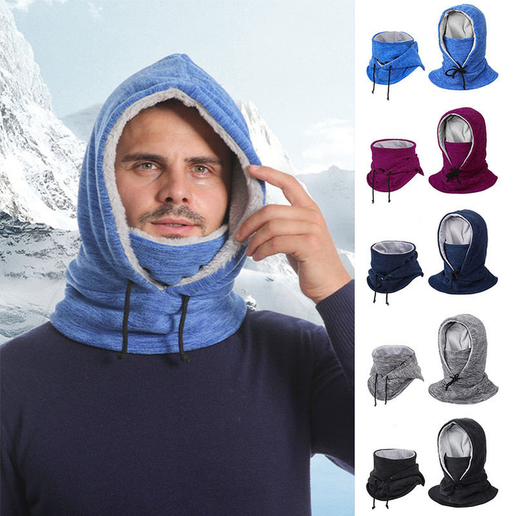 a man wearing a hoodie