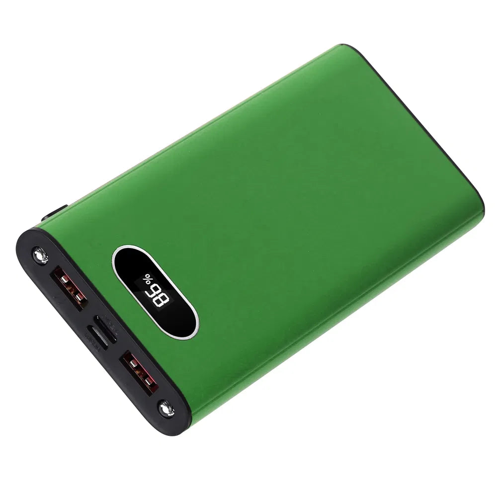 20000Mah Power Bank Portable Charger External Battery Pack 22.5W Super Fast Charging With LED Display Flashlight Fit For IPhone Samsung