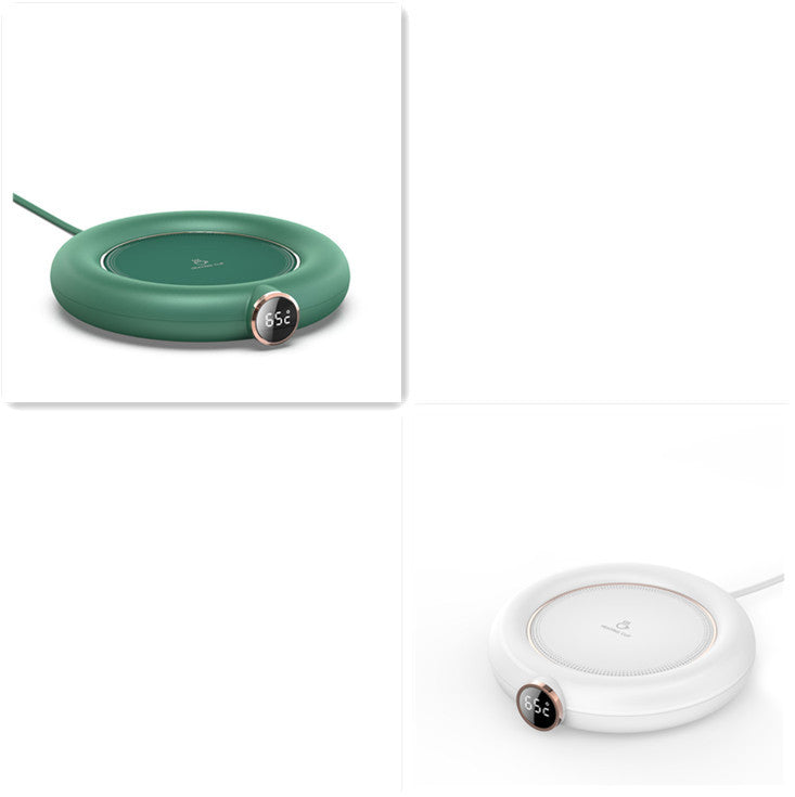 a green and white device