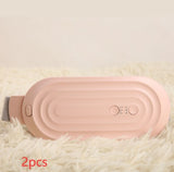 Rechargeable Heated Abdominal Belt with Vibration