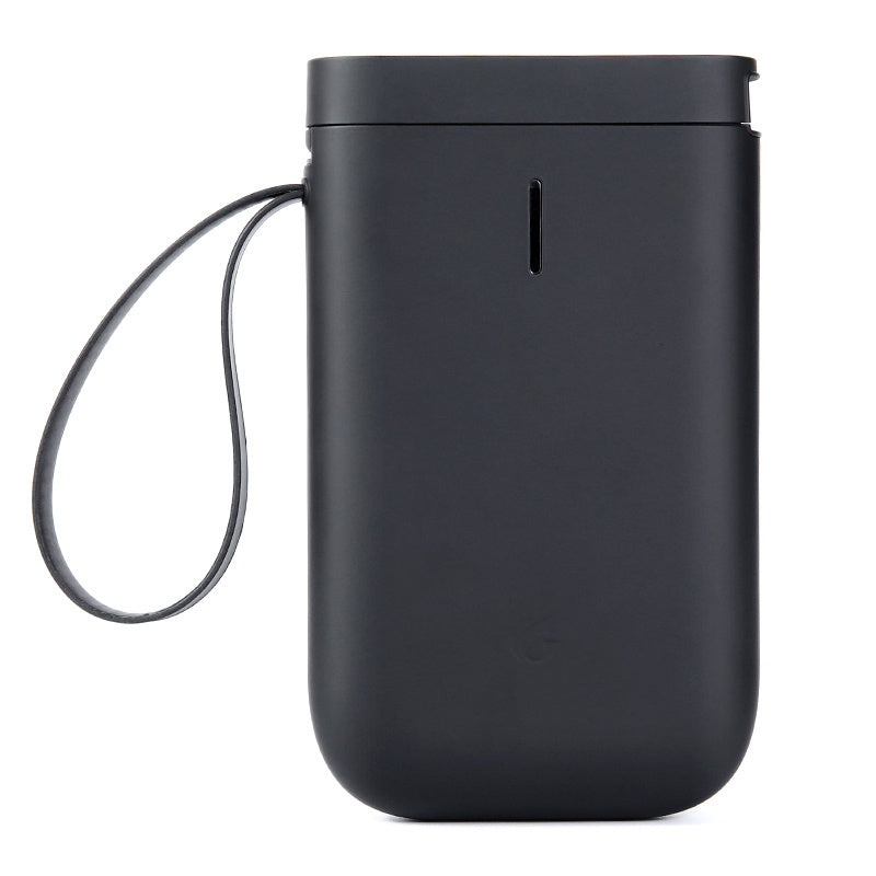 a black rectangular object with a strap