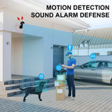 Wi-Fi Security Camera with Two-Way Audio and Night Vision