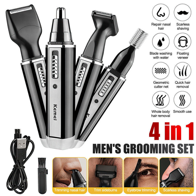 a set of men's hair trimmers
