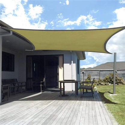 Outdoor Uv Protection Four-Corner Garden Swimming Pool Shade Sail