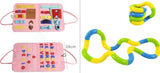 Children's Busy Book and Activity Board