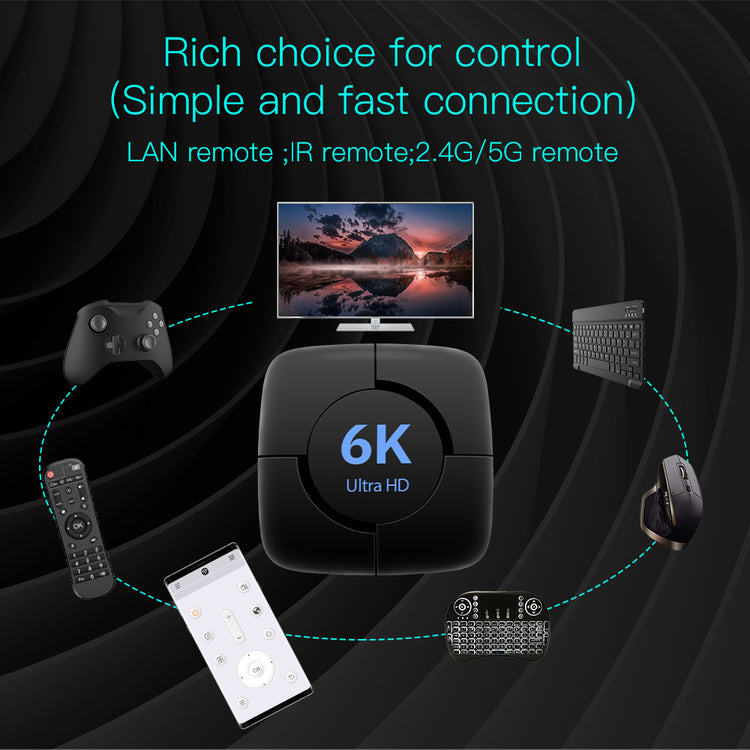 a computer and remote control