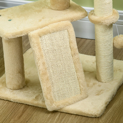 Cat Tree for Indoor Cats w/ Scratching Posts