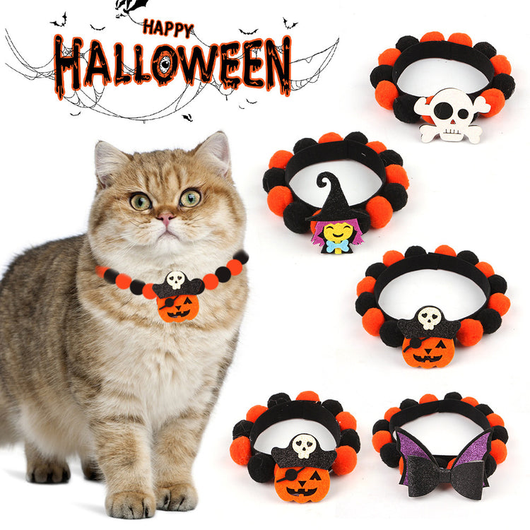 a cat wearing a necklace and bracelets