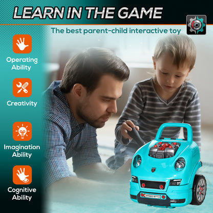 Mechanic Kids Truck Engine Toy Set