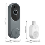 M50 Wi-Fi Video Doorbell with Night Vision