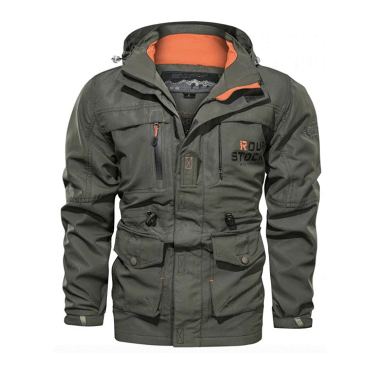 a jacket with a hood