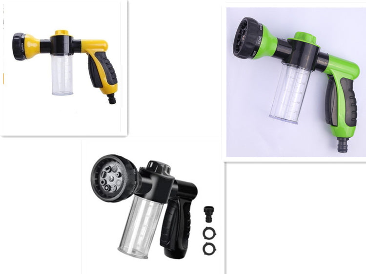a collage of different types of water sprayers