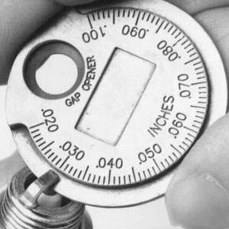 Currency Type Measuring Tool Spark Plug Range Spark Plug Gap Indication