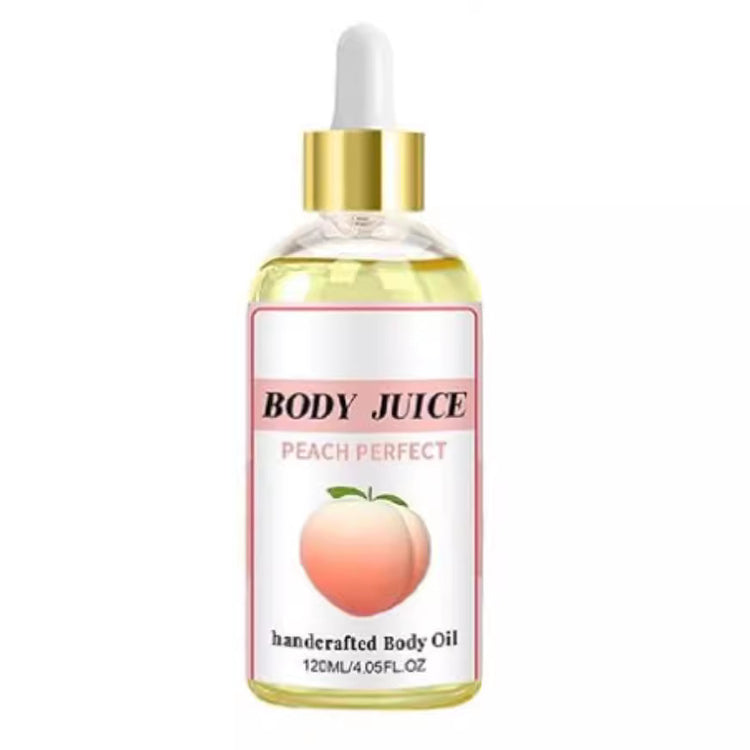 a bottle of body oil