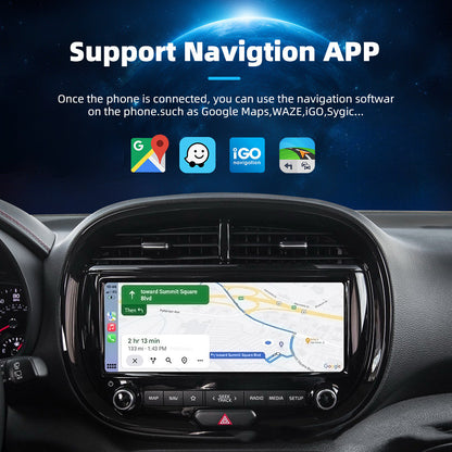 Direct Plug-in Wired To Wireless Carplay Box