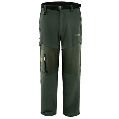 Military Seasons Men Pants Lining Fleece Warm Wild Hiking Outdoor Sport Men Cargo Pant