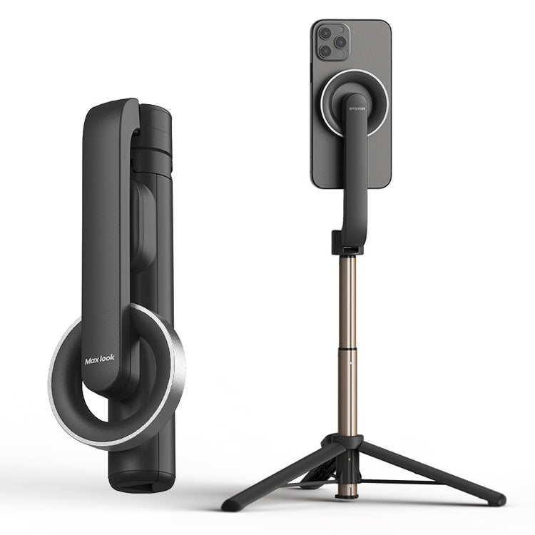 a phone on a tripod