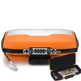 Portable Combination Key Lock Box with Steel Cable