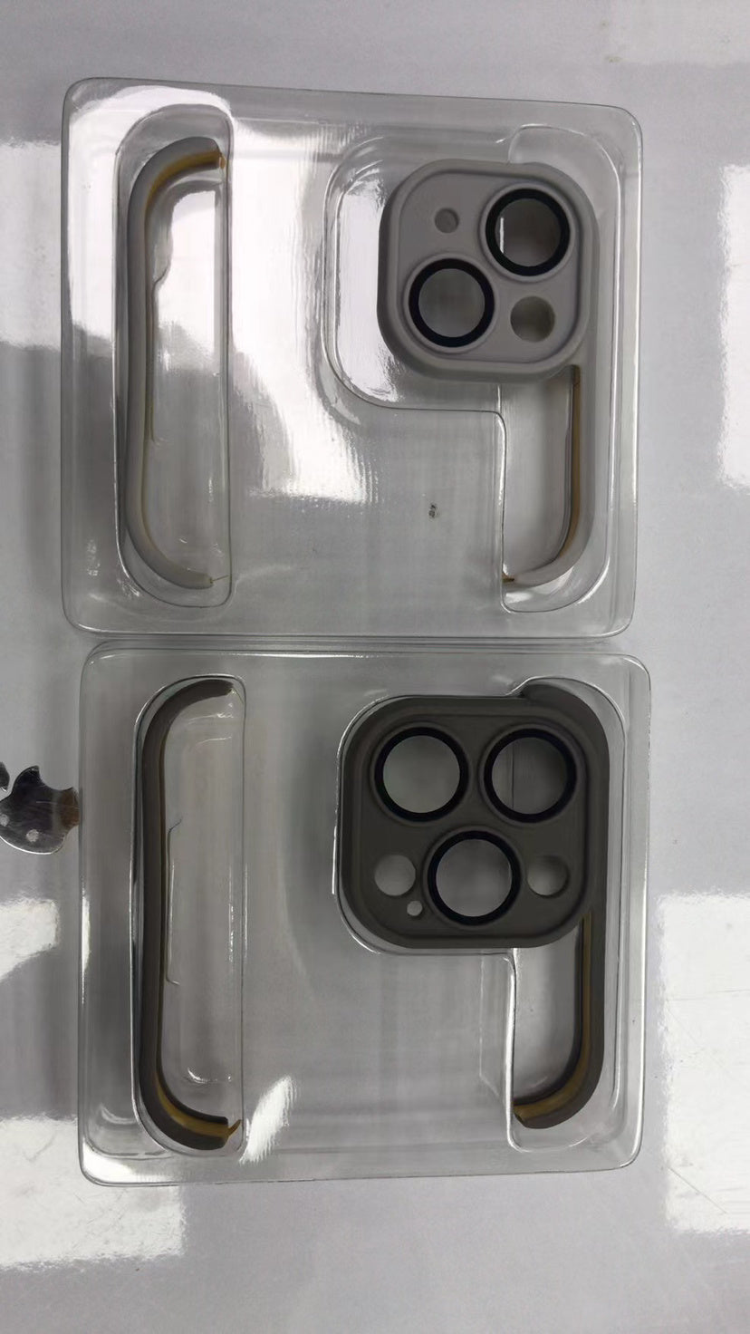 a group of plastic cases with different sizes of objects
