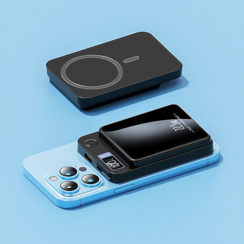 a blue and black electronic devices